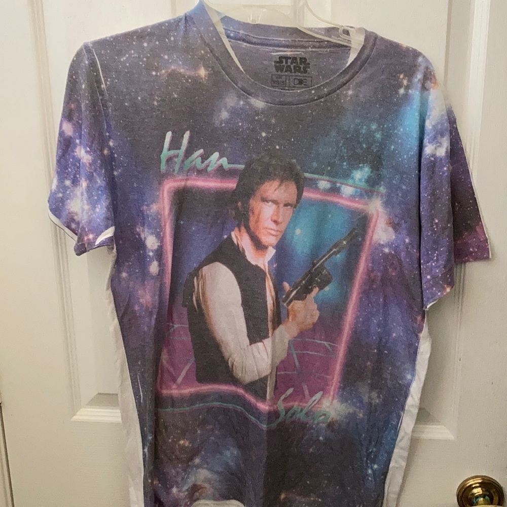 FINAL MARKDOWN HANS solo Star Wars tee xs